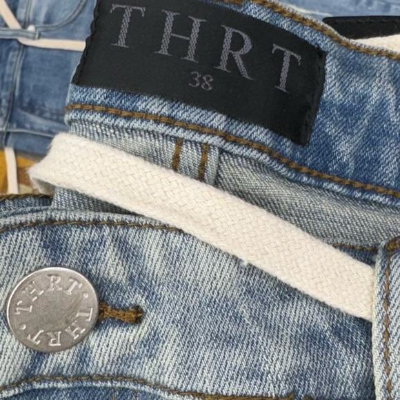 Thrt Multi Patches Louis denim washed skinny jeans - Picture 3 of 3